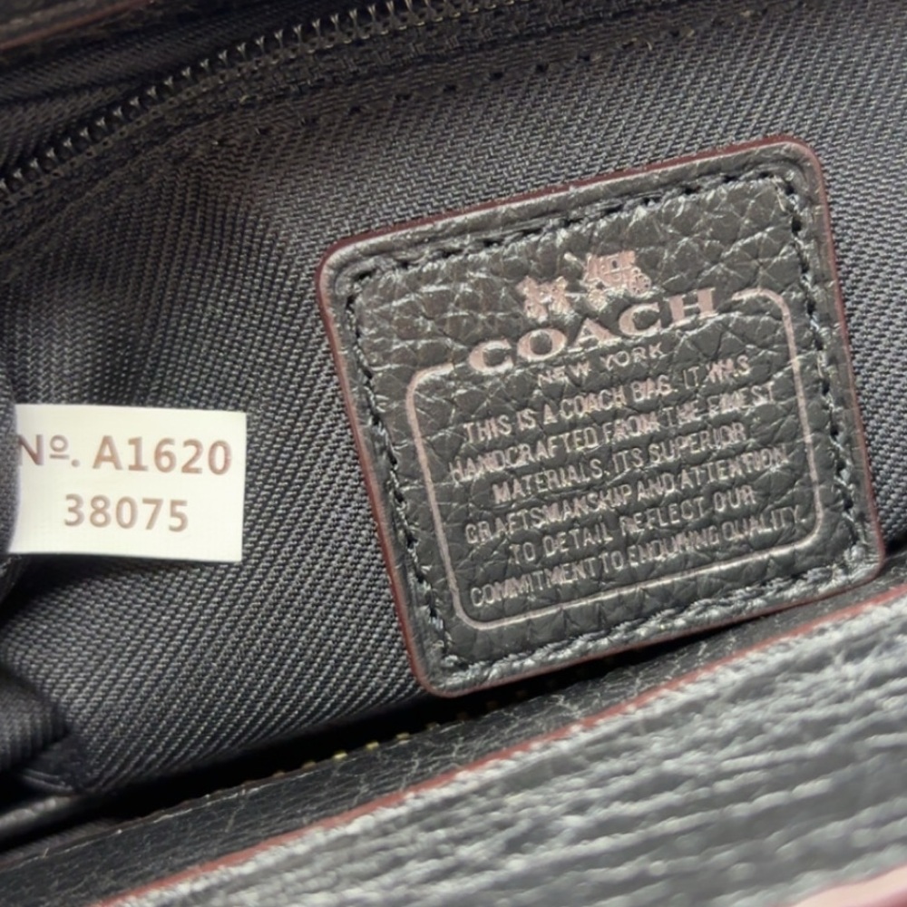 Coach 2016 Swagger 27 in Canyon Quilt Denim Satchel NWT - Picture 16 of 17